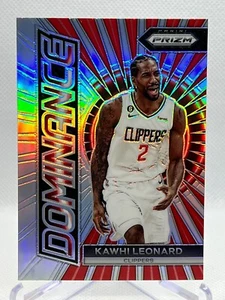 KAWHI LEONARD 2023-24 Panini Prizm Basketball #18 Dominance SILVER PRIZM Insert - Bild 1 von 2