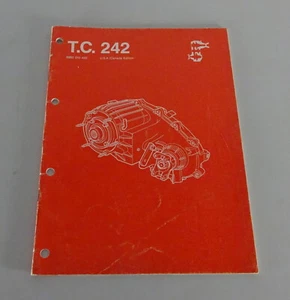 Workshop Manual Transfer Case T.C. 242 Jeep Cherokee / Wagoneer / Comanche '1986 - Picture 1 of 4