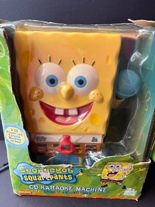 Nickelodeon Bob Esponja 2003 pantalones cuadrados CD máquina de karaoke - Imagen 1 de 7