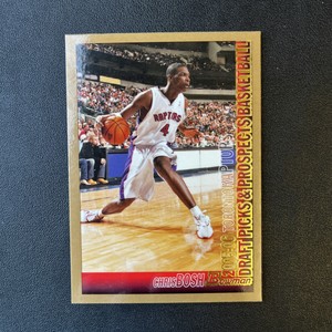 2005-06 Bowman #27 Chris Bosh NBA HOF Gold Parallel Raptors