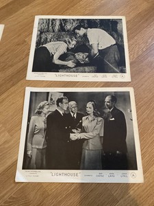 Lighthouse Original 1946 Lobby Cards , Don Castle , June Lang ,  John Litel