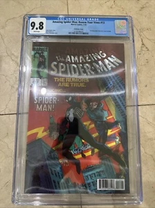 Spider Man: Renew Your Vows #13 CGC 9.8 WHITE Pages (Jan, 2018) Lenticular Cover - Picture 1 of 3
