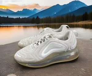 🔥 Nike Air Max 720 Running Shoes White Metallic • AR9293-101 • Women’s Sz 6.5 - Bild 1 von 13