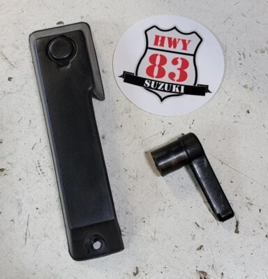 NUEVO Manija de puerta trasera Suzuki Samurai + Cubierta ¡¡ENVÍO DE EE. UU.!! Palanca puerta trasera 1986-95 Foto 1 de 2
