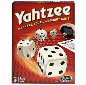 Juego de dados Yahtzeetm de Hasbro, TOTALMENTE NUEVO ~ ENVÍO GRATUITO - Imagen 1 de 2