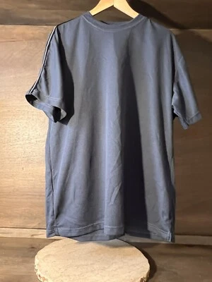 Vtg Mens Franklin Sports BLUE SHORT Sleeve Mesh Sport Shirt Jersey Size LARGE - Image 1 of 4