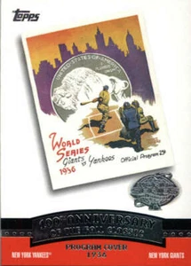 2004 Topps Fall Classic Covers #FC1936 1936 World Series Yankees BX 50C - Picture 1 of 2