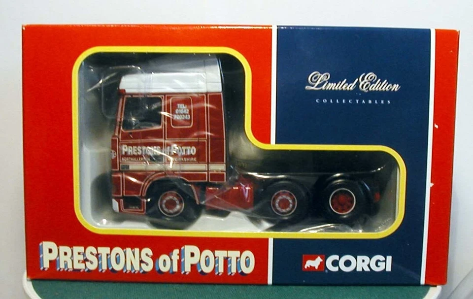 CORGI MODERN TRUCK DAF XF SPACE CAB PRESTONS OF POTTO CC13208 - Image 1 of 1
