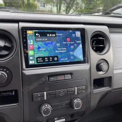 Radio estéreo para automóvil para Ford F150 F-150 2009-2014 Apple Carplay Android 15 navegación GPS Foto 1 de 4