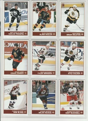 2003-04 Pacific Exhibit Yellow Back Parallels Pick from List UPick Lot  - Image 1 of 4