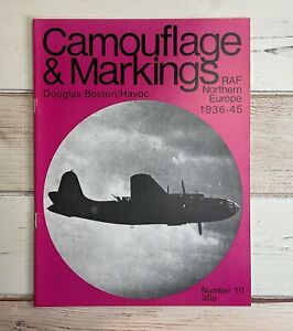 Camouflage & Markings Vintage Magazine Guide.DOUGLAS BOSTON/ HAVOC. NO 10