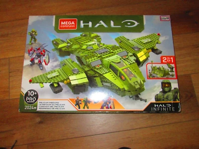 Halo Infinite Mega Construx UNSC Pelican Inbound Brand New Unopened. - Image 1 of 4