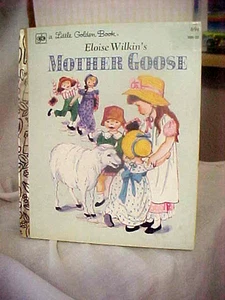 Mother Goose, by Eloise Wilkins, a Little Golden Book, 1978. - Picture 1 of 4