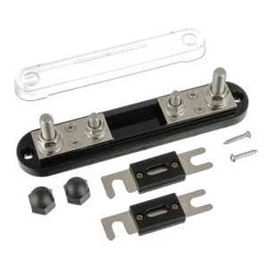 ANL Sicherungshalter mit 600 Amp ANL Sicherung ANL Sicherungsblock mit 2 Stück 600A ANL F... - Bild 1 von 7