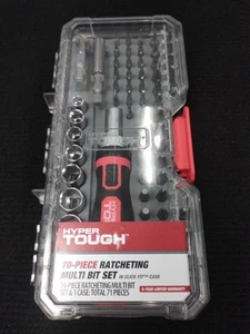 Hyper Tough 42035CF 70-teiliges Steckschlüssel- und Bit-Set im Click Fit Koffer robust USA - Bild 1 von 6