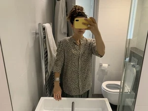Leopard Print Blouse - Picture 1 of 6