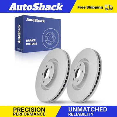 Rear Brake Rotors Pair for 2013-2025 Audi Q5 2015-2025 Porsche Macan - Image 1 of 4