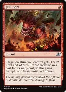NM Foil Full Bore, MTG, Edge of Eternities, Magic the Gathering, 135 - Picture 1 of 1