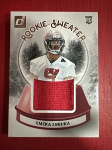 2025 Panini Donruss Football - Emeka Egbuka - Rookie Sweater #SWE-EEA 🔥 - Bild 1 von 2
