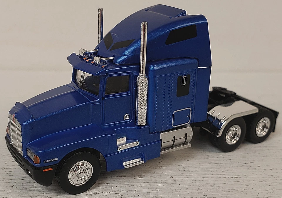 Brekina HO 1 87 Scale Metallic Blue Kenworth T 600 Truck #85925