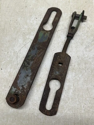 1971 John Deere 70 Round Fender 34” Deck Lift Straps - Image 1 of 3