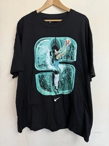 Nike Sabrina Ionescu Tee Unisex Medium T-shirt Black XL IM4873-010 NY Liberty - Picture 1 of 6
