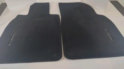 Porsche Carpet Floor Mats, Set of 2 Very Good Condition - Image 1 of 4