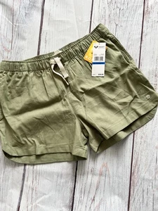 Roxy Girls' Oil Green Shorts - New with Tags - Picture 1 of 6