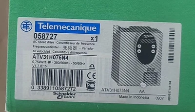NUEVO Schneider TELEMECANIQUE ATV31H075N4 AC SPEED DRIVE 0.75KW 1HP impuestos libres EE. UU. Foto 1 de 4
