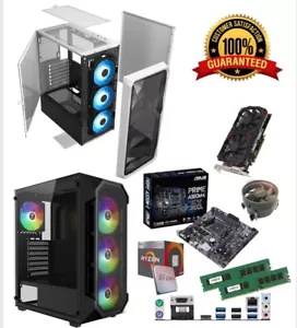 PC para juegos personalizada Ryzen 5 5600G 32 GB RAM GTX1660 SSD Super 1 TB - Imagen 1 de 17
