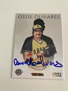 Autografo Ossie Olivares raro Tigres de Aragua - Foto 1 di 2