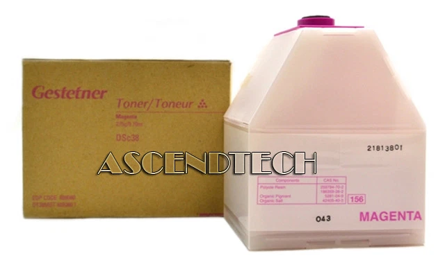 GENUINE GESTETNER C7435 DSC38 SERIES PRINTER MAGENTA TONER CARTRIDGE DT38MGT USA - Image 1 of 1