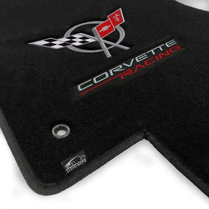 Lloyd Mats Floor Mats Corvette C5 1997-04, 2PC, Corvette Racing - Picture 1 of 5