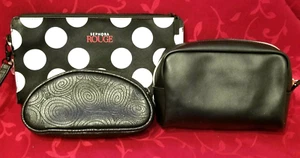 Lote de 3 bolsas de cosméticos/viaje retiradas nuevas Sephora, Shiseido, Air Canada - Imagen 1 de 12