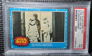 1977 Star Wars OPC Luke and Han as Stormtroopers #35 PSA NM7 - Picture 1 of 2
