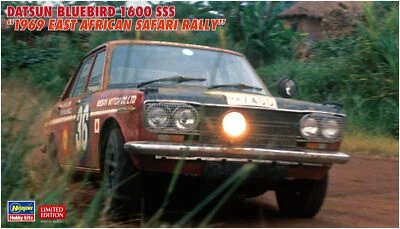 Datsun Bluebird 1600 Sss 1969 East African Safari Rally 1:24 Plastic Model Kit - Immagine 1 di 2