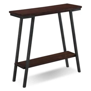 Small Narrow Modern Console Table Hall Display Accent Entryway Entry Wood Slim - Picture 1 of 7