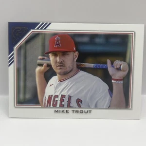 2022 Topps Gallery Baseball Mike Trout Base #100 Los Angeles Angels - Picture 1 of 2