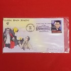 First Day of Issue Dracula Classic Movie Monster Stamp Cache Envelope and Enclos