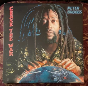 PETER BROGGS - Cease The War ~ RAS RECORDS 3022 {nm} w/Aston Barrett 1987 -NICE - Picture 1 of 4