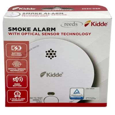 Kidde Smoke Alarm with Optical Sensor Technology 2030-DSR with Battery - Image 1 of 4