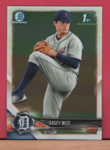 2018 Bowman Chrome Draft - CASEY MIZE - Rookie Card #BDC-1 RC