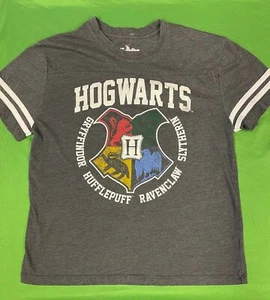 Camiseta Harry Potter Hogwarts Crest Juvenil Grande - Imagen 1 de 3