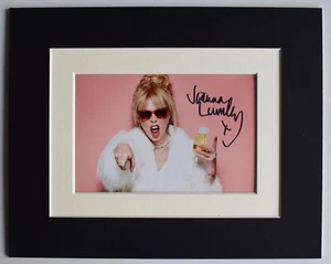 Joanna Lumley Signed Autograph 10x8 photo display TV Film Actress Ab Fab COA - Picture 1 of 6