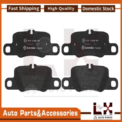 Kit de pastillas de freno traseras Brembo de cerámica (4X) para Porsche Panamera 2010-2016 Foto 1 de 3