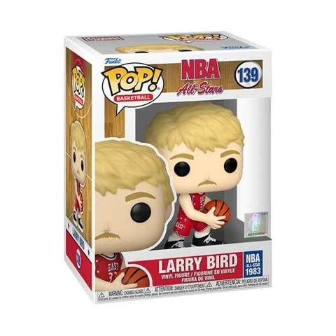Funko Pop! NBA Legends Larry Bird Red All-Star Uniform 1983 Vinyl Figure #139 Cover