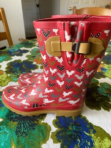 NEW Western Chief Rain Garden Boots Women's 7 - Chickens - Picture 1 of 10