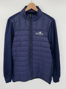 Straight Down Jones Cup Invitational Golf Jacket Quilted Puffer Golf Mens Small - Picture 1 of 8