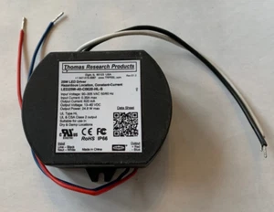 LED Driver, LED25W-40-C0620-HL-S, Thomas Research, 40VDC, 620mA, 0.35A, 24.8W - Picture 1 of 1