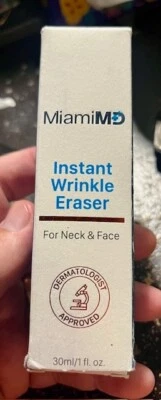 MiamiMD (Miami MD) INSTANT WRINKLE ERASER - For Neck & Face & Eyes (30ml/1oz)! - Image 1 of 4